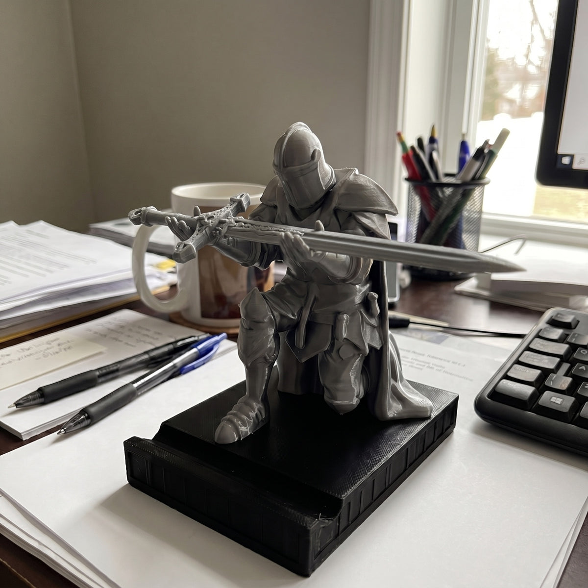 Kneeling Knight